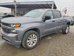 Chevrolet salvage cars for sale: 2020 Chevrolet Silverado C1500 Custom