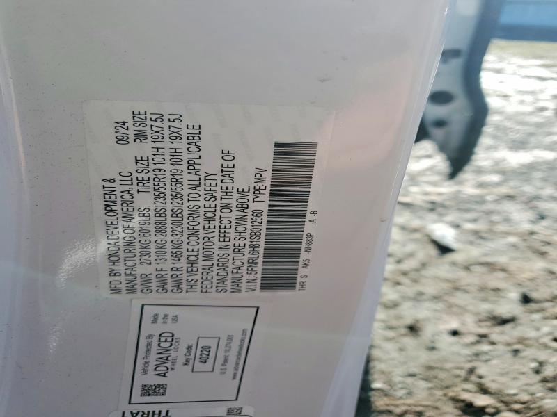 2025 Honda Odyssey Touring