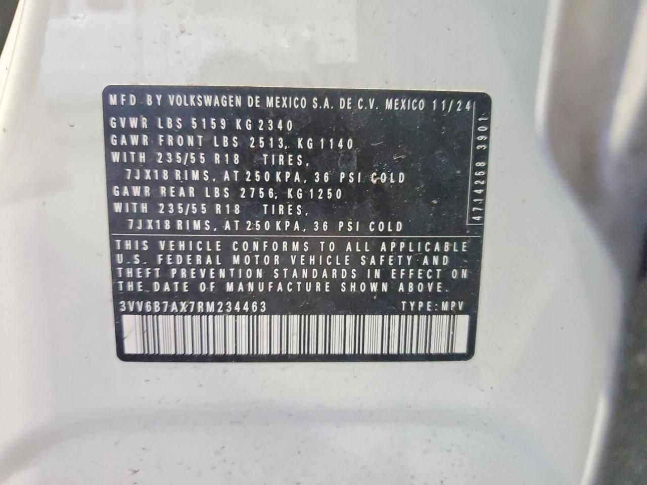 2024 Volkswagen Tiguan Wolfsburg