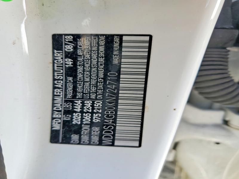 2019 Mercedes-Benz Cla 250 4matic