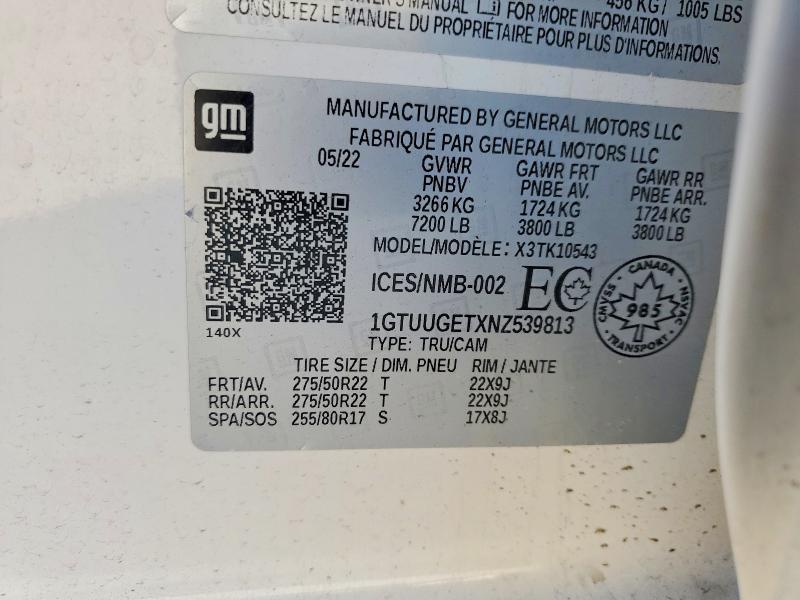 2022 GMC Sierra K1500 Denali