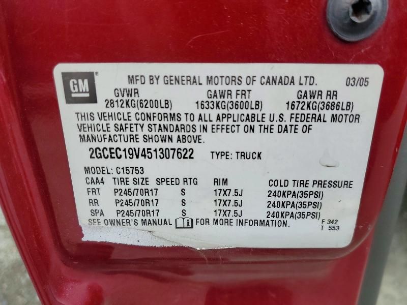 2005 Chevrolet Silverado C1500