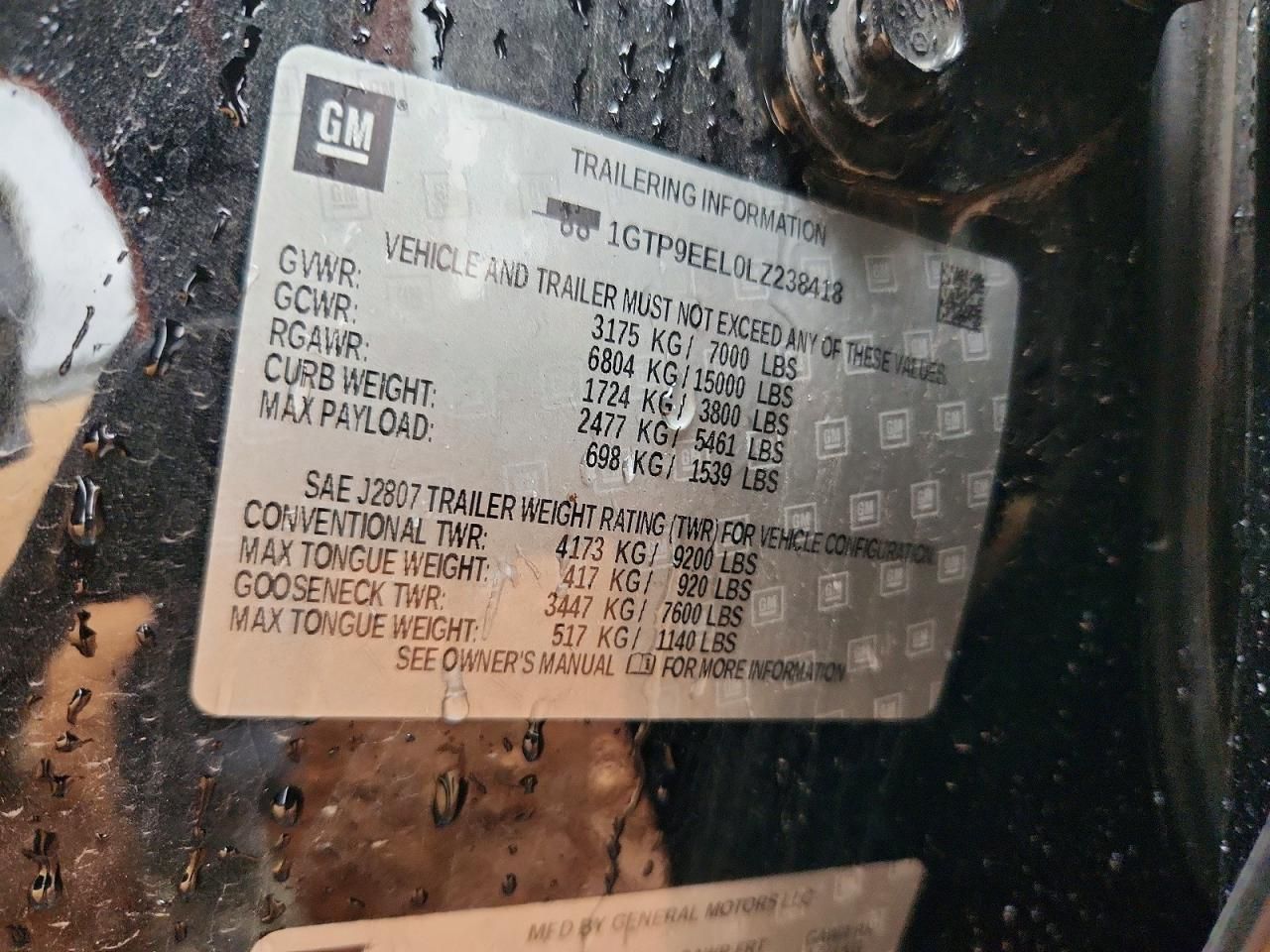 2020 GMC Sierra K1500 AT4