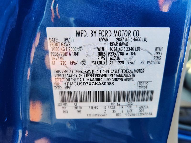 2012 Ford Escape xlt