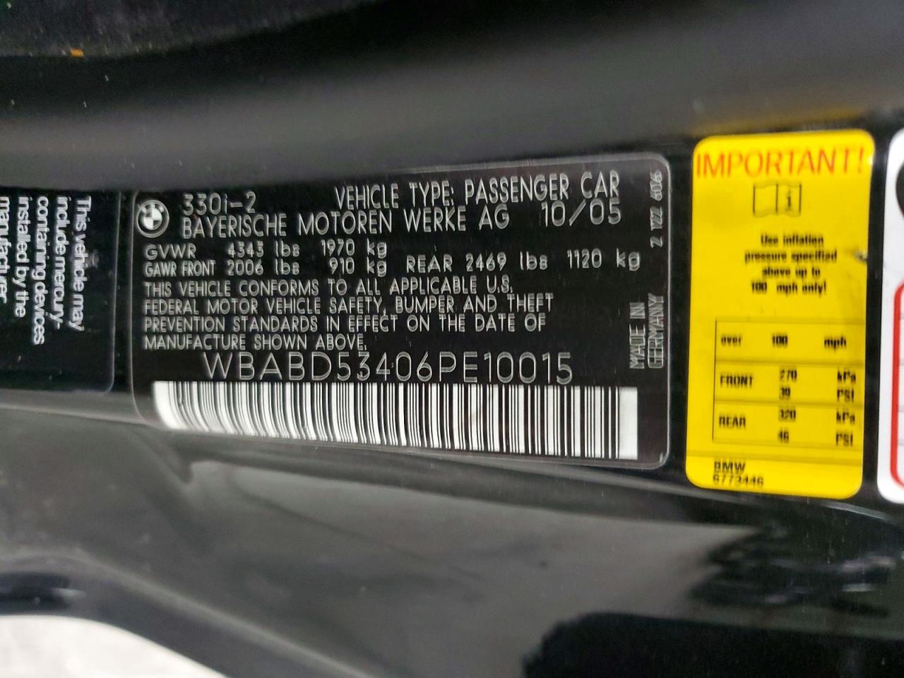 2006 BMW 330 ci