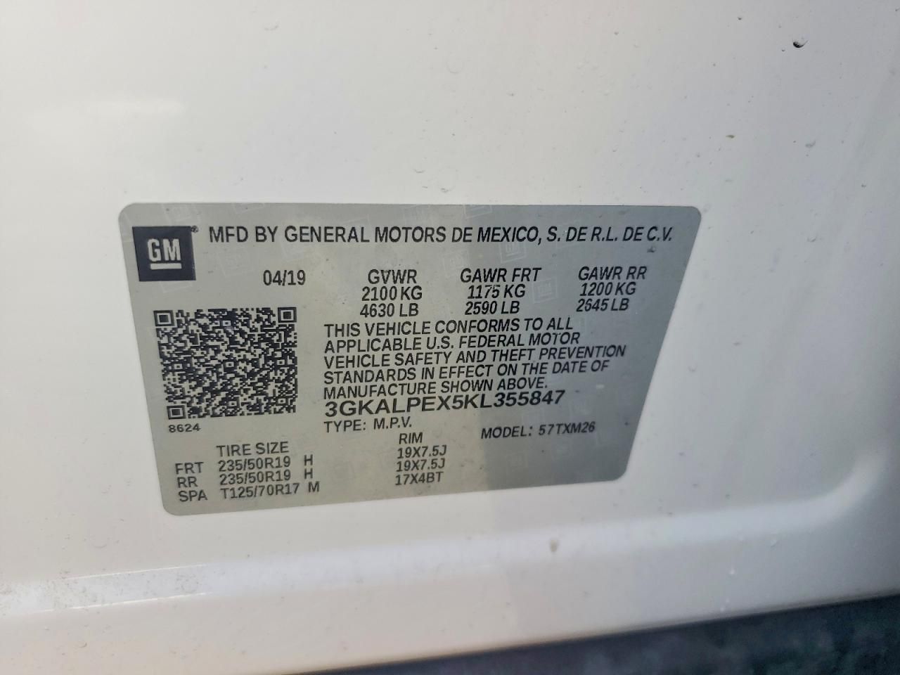 2019 GMC Terrain slt