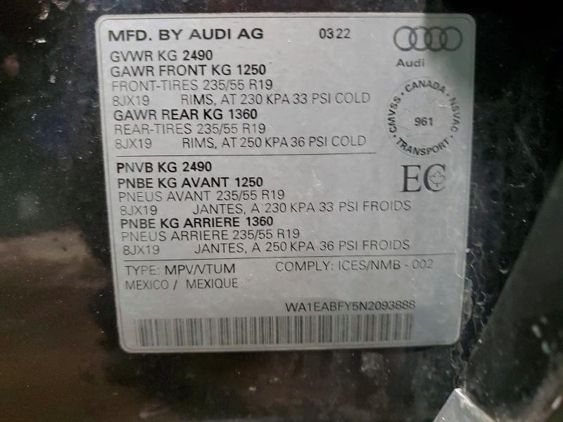 2022 Audi Q5 Premium Plus 45