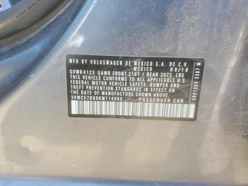 2019 Volkswagen Jetta s