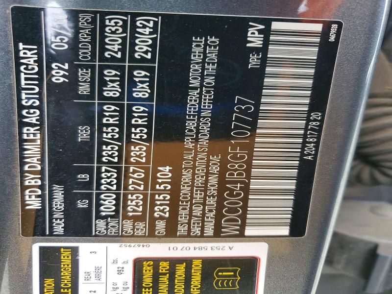 2016 Mercedes-Benz Glc 300