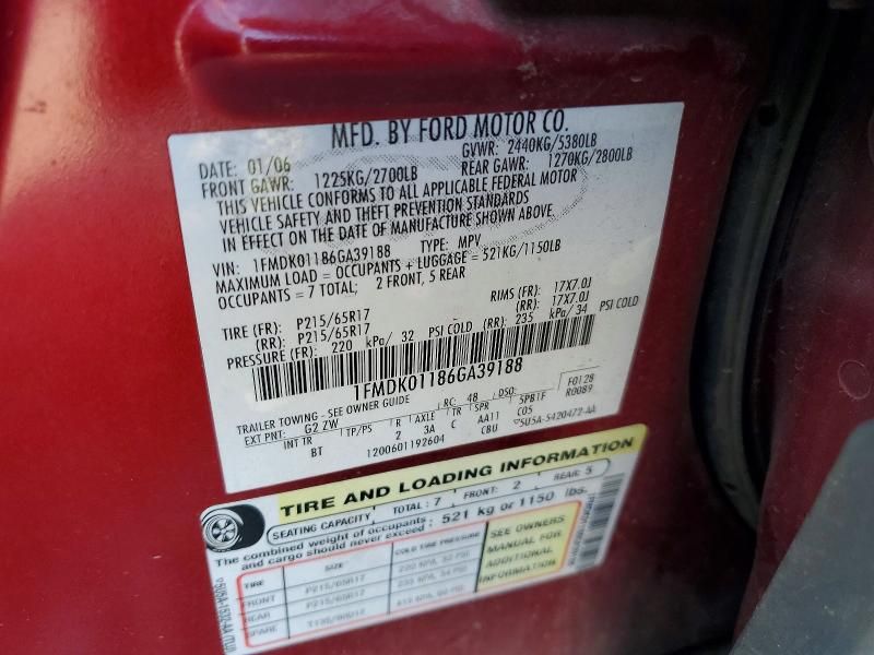 2006 Ford Freestyle se