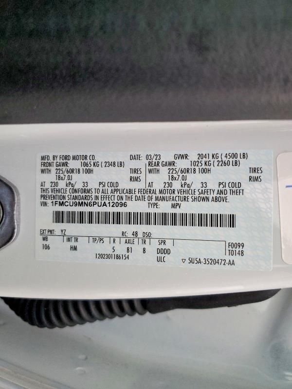 2023 Ford Escape st Line