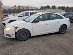 Salvage cars for sale from Copart Exeter, RI: 2012 Chevrolet Cruze ls