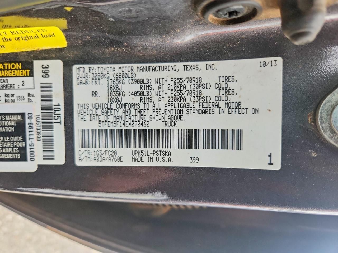 2014 Toyota Tundra Crewmax SR5