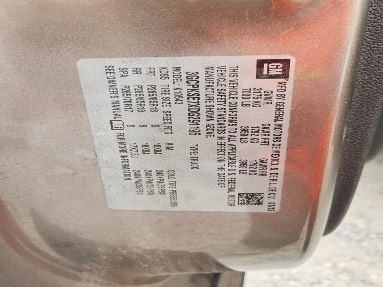 2013 Chevrolet Silverado K1500 lt