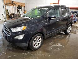 Salvage cars for sale from Copart Center Rutland, VT: 2018 Ford Ecosport se