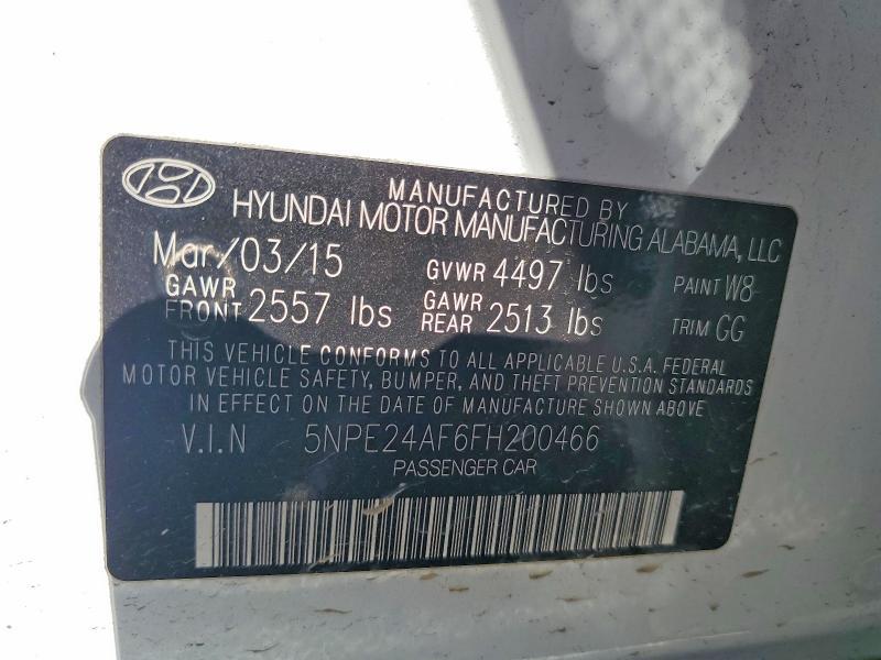 2015 Hyundai Sonata se