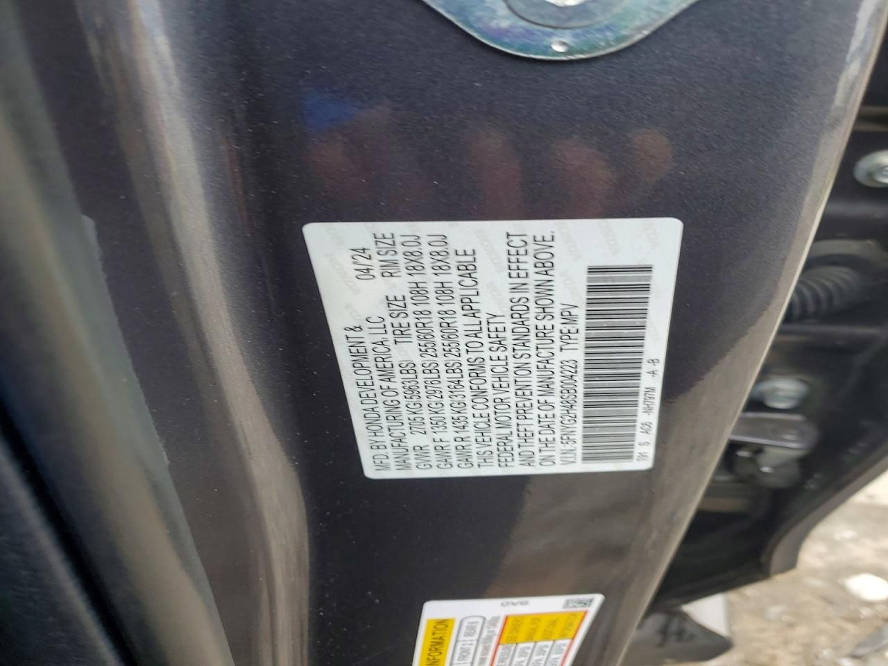 2025 Honda Pilot exl