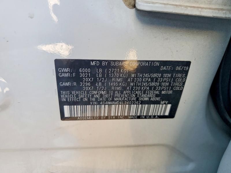 2020 Subaru Ascent Limited