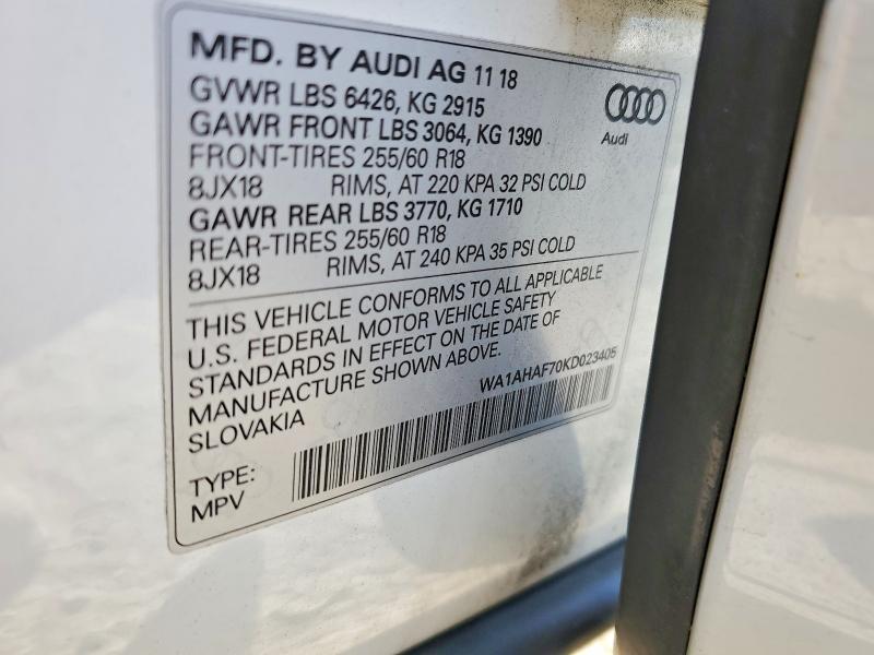 2019 Audi Q7 Premium