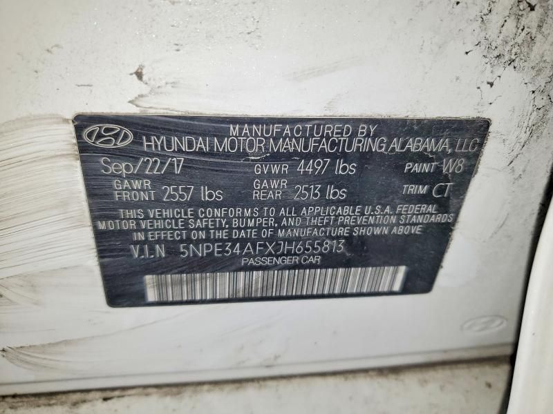 2018 Hyundai Sonata Sport