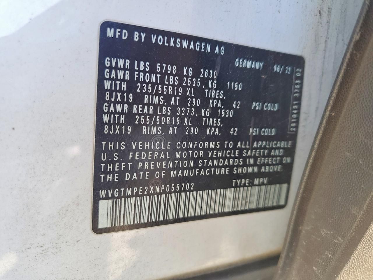 2022 Volkswagen Id.4 pro s