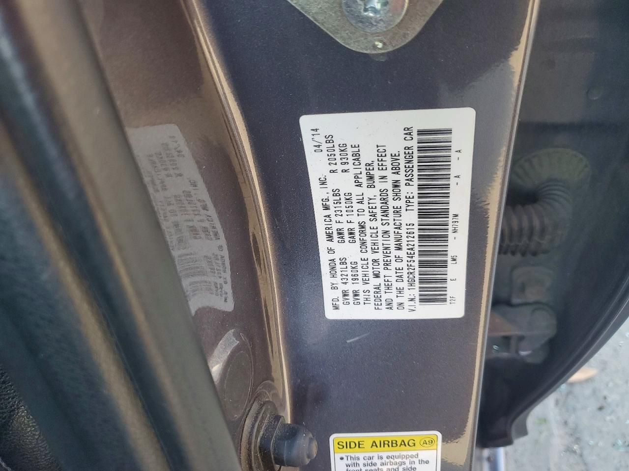 2014 Honda Accord Sport