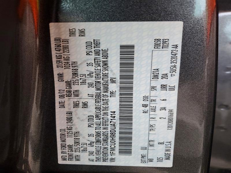 2013 Ford Escape sel