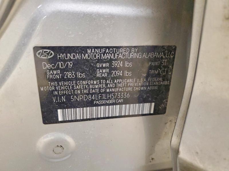 2020 Hyundai Elantra sel