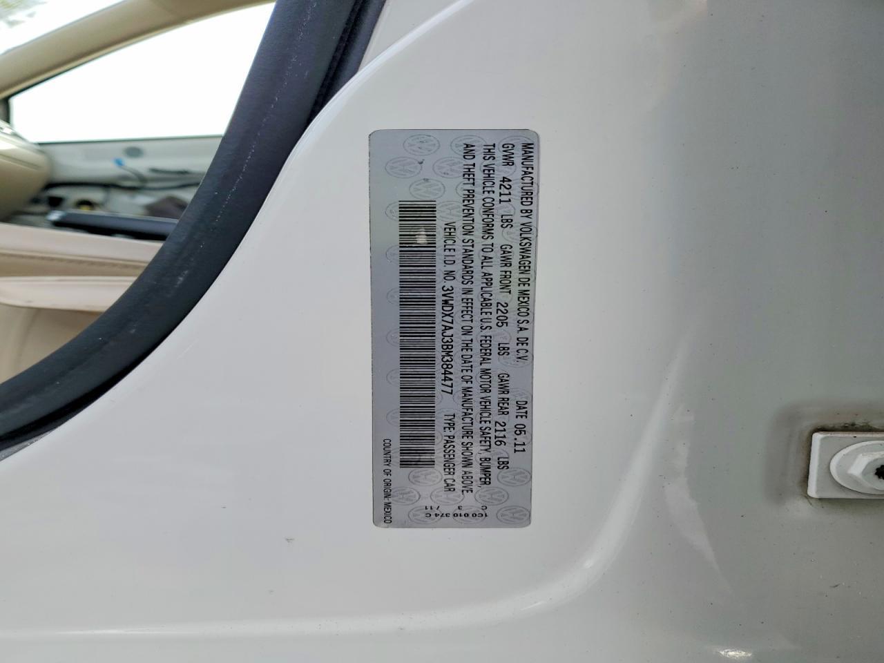 2011 Volkswagen Jetta se