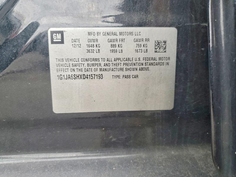 2013 Chevrolet Sonic ls