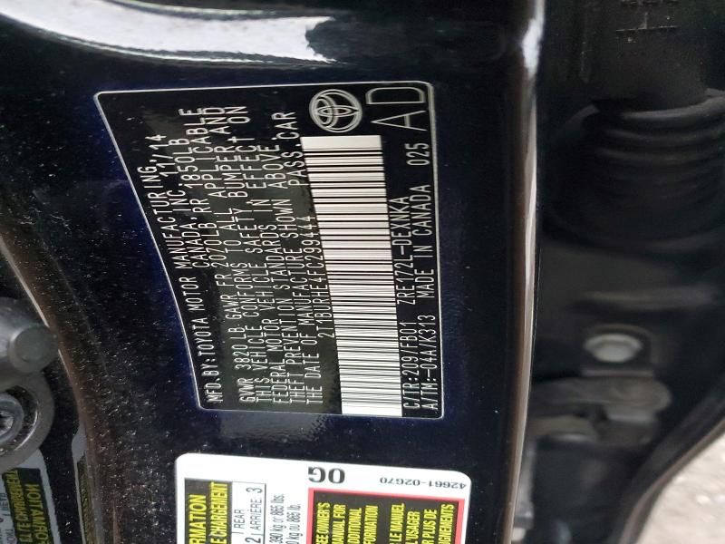 2015 Toyota Corolla l