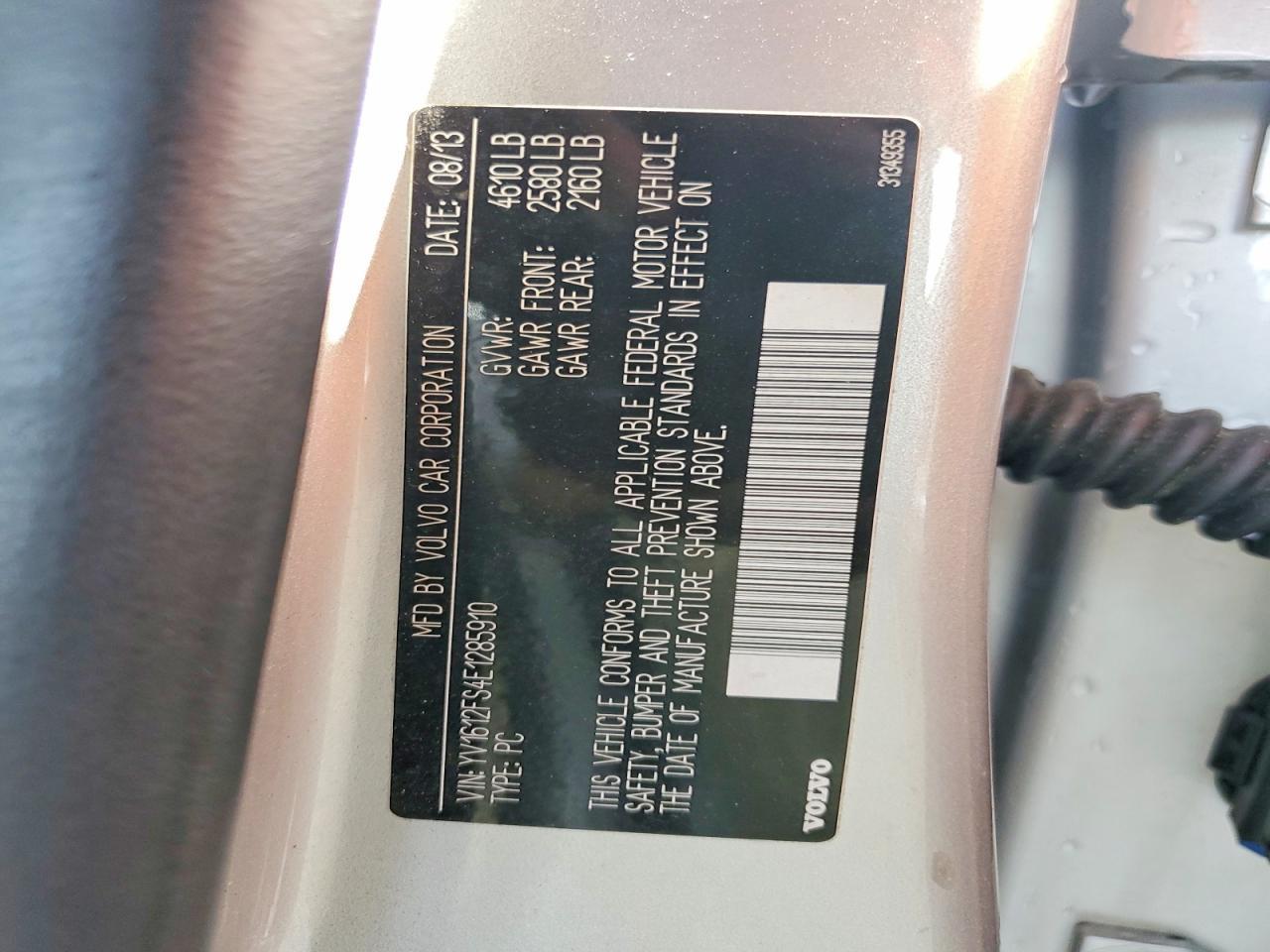 2014 Volvo S60 T5