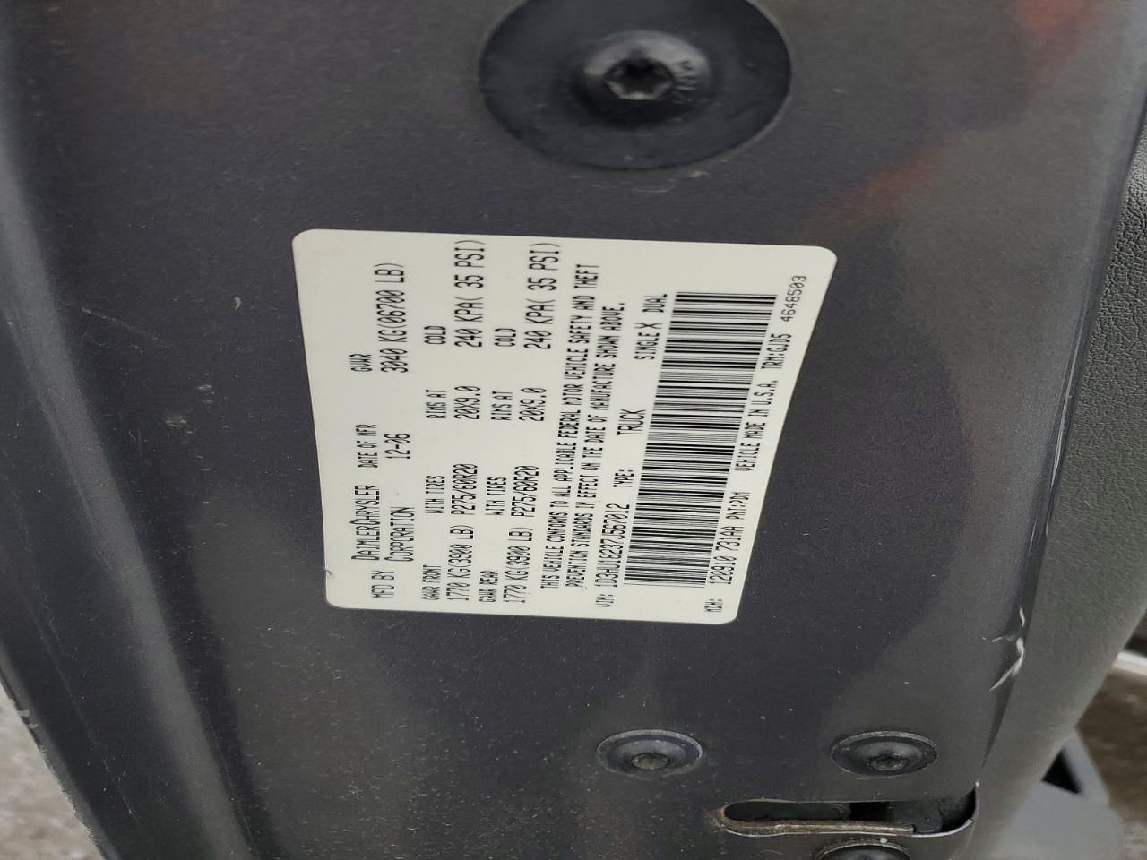 2007 Dodge Ram 1500 st