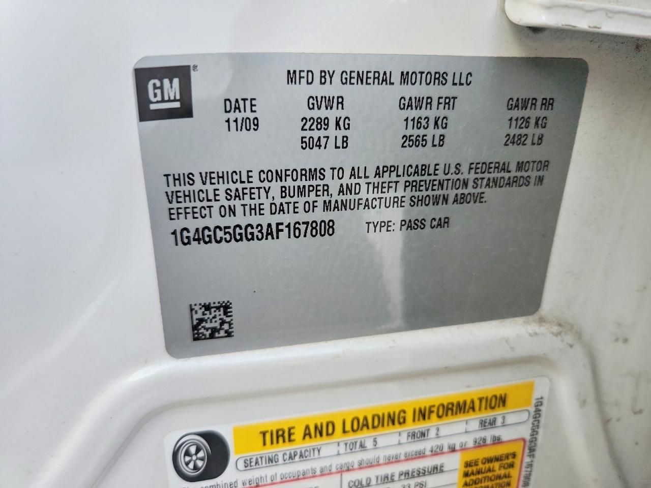 2010 Buick Lacrosse cxl