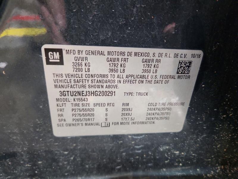 2017 GMC Sierra K1500 SLT