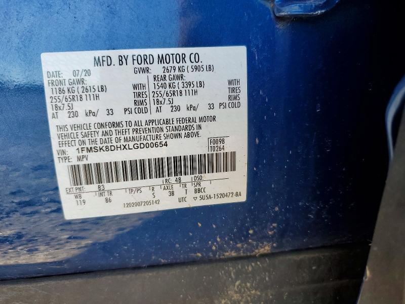 2020 Ford Explorer xlt