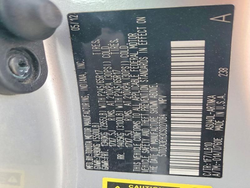 2012 Toyota Highlander Base