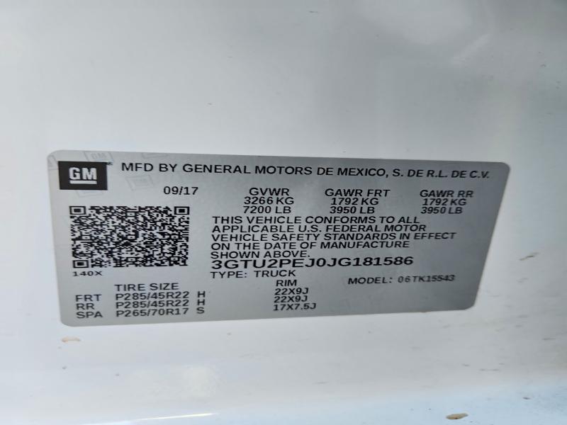 2018 GMC Sierra K1500 Denali