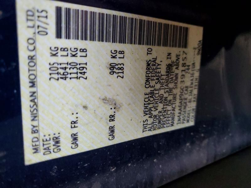 2016 Nissan Maxima 3.5s