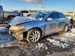 Acura salvage cars for sale: 2007 Acura TSX