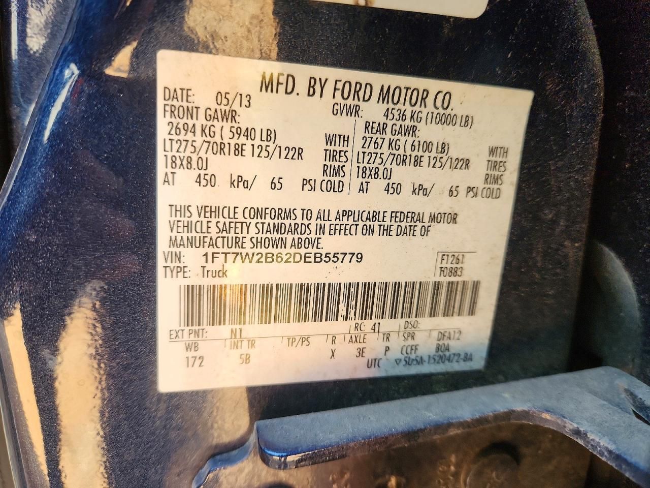 2013 Ford F250 Super Duty