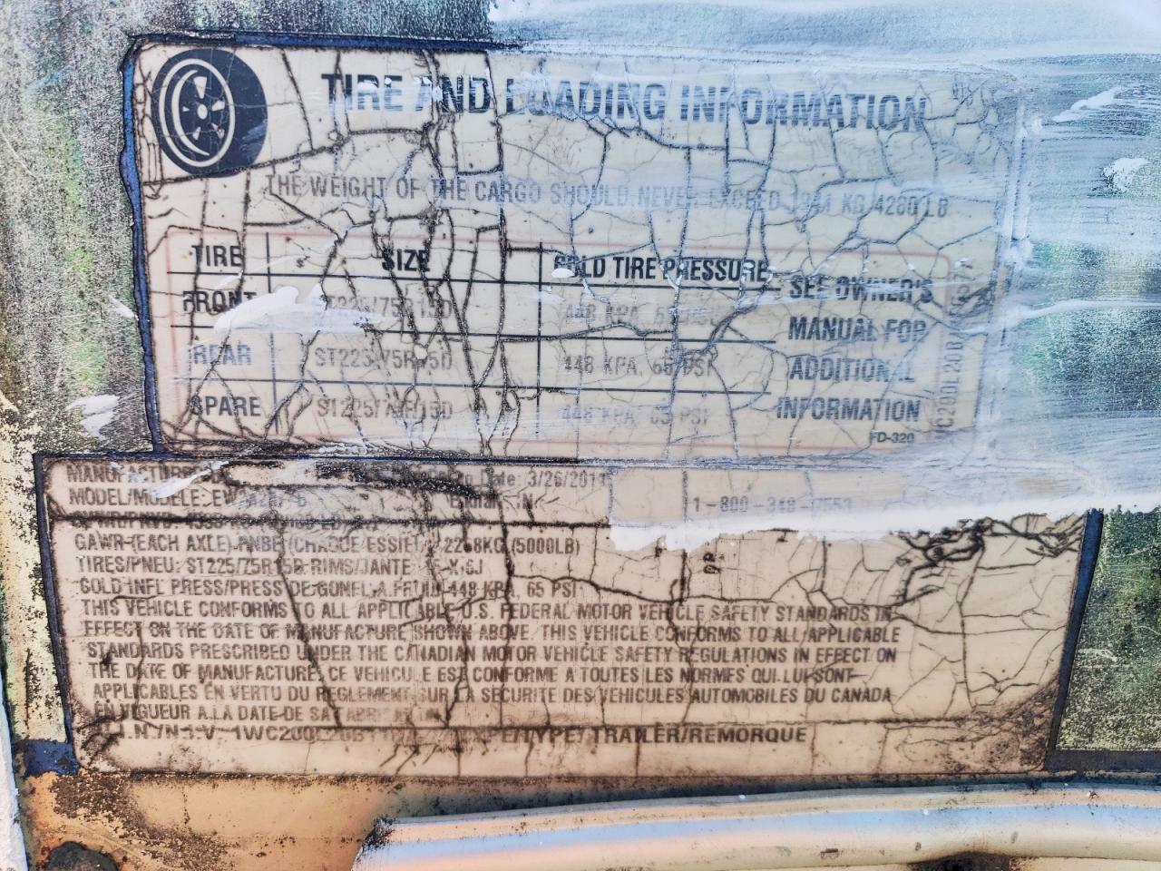 2011 Wells Cargo Enclosed Cargo Trailer