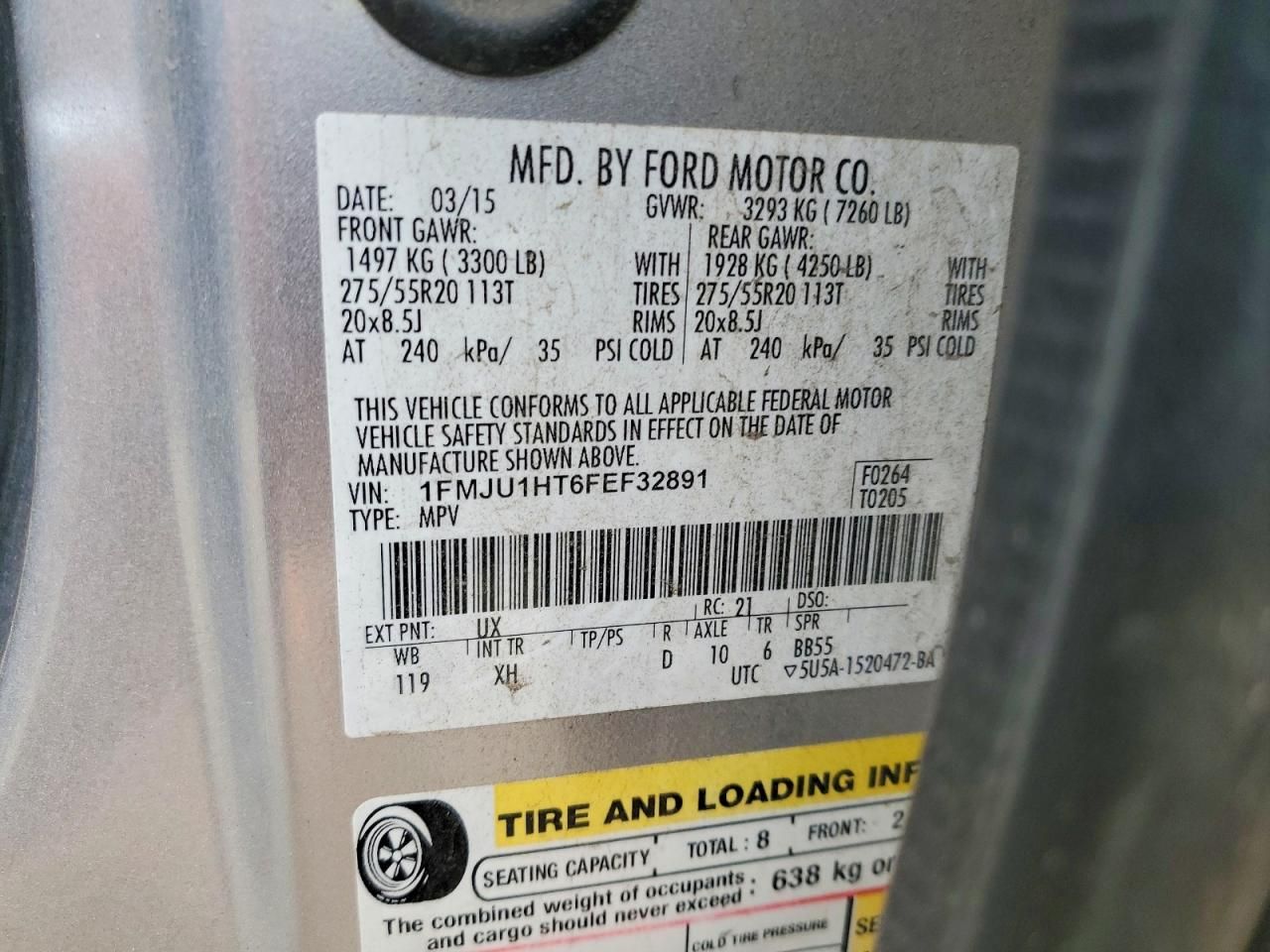 2015 Ford Expedition xlt