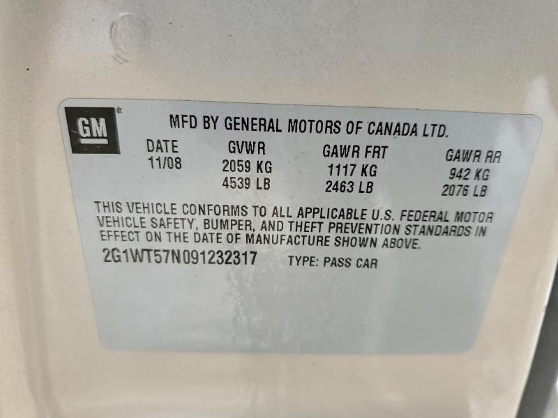 2009 Chevrolet Impala 1LT