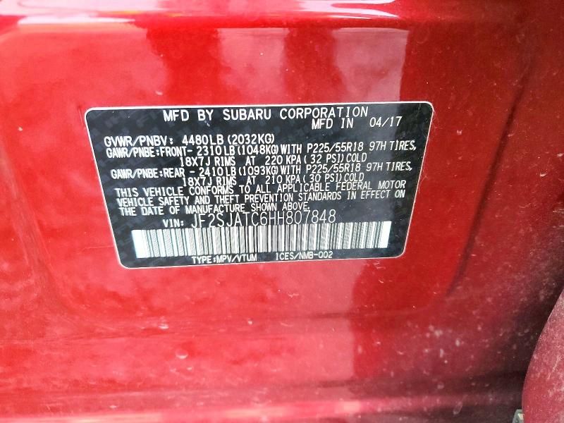 2017 Subaru Forester 2.5i Touring