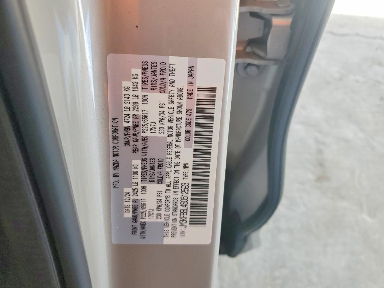 2025 Mazda Cx-5 Select