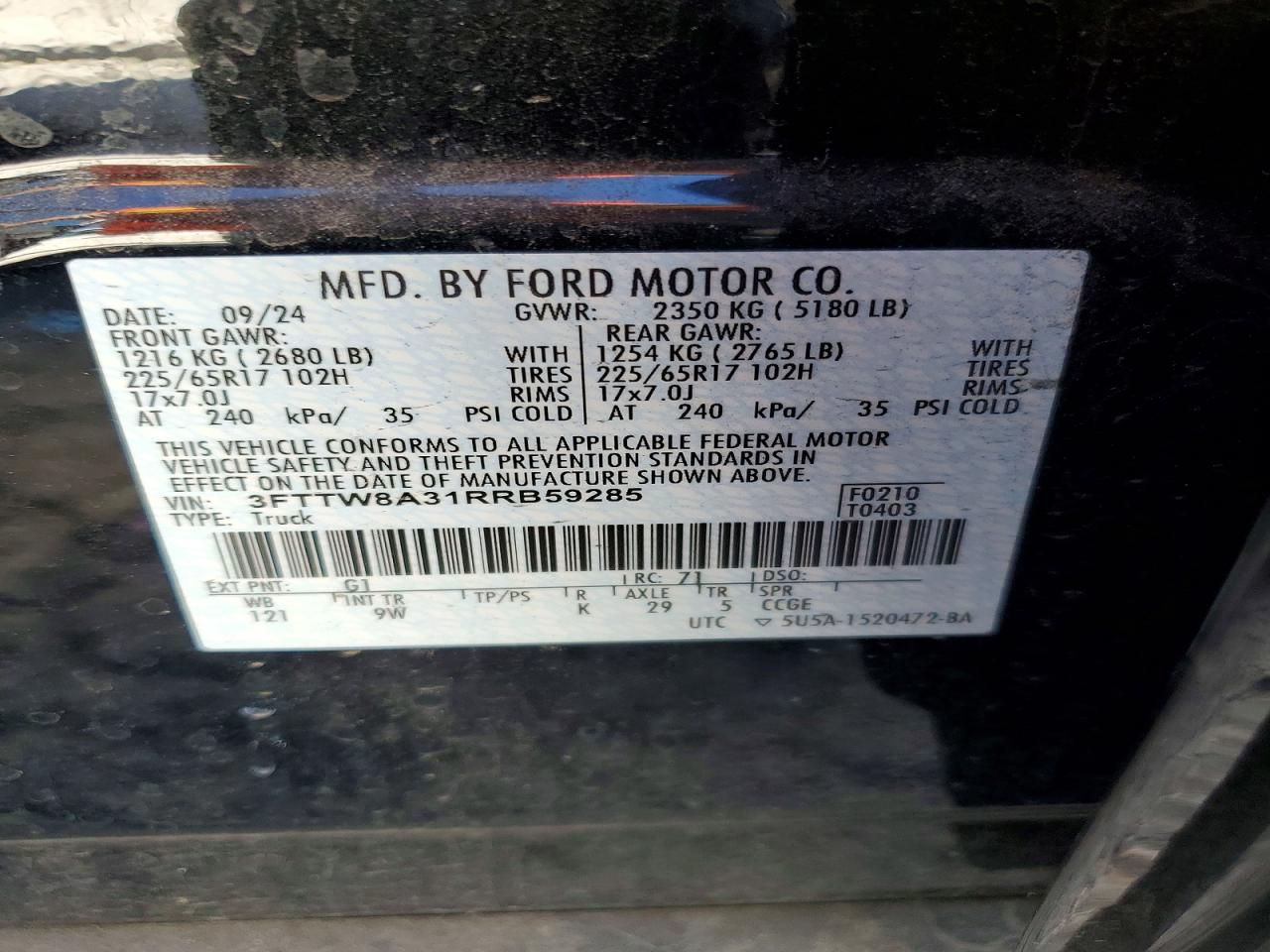 2024 Ford Maverick xl