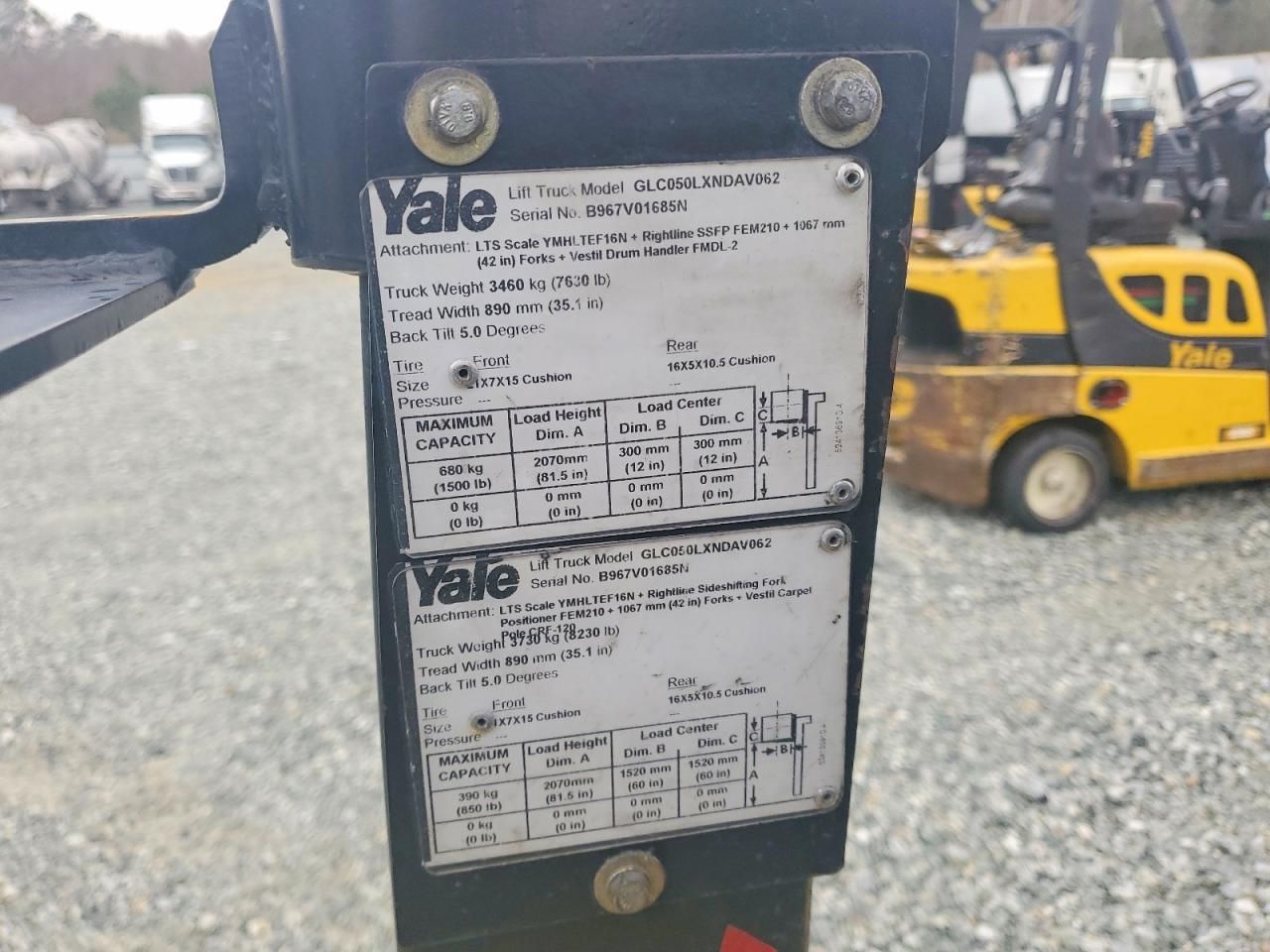 2015 Yale Forklift