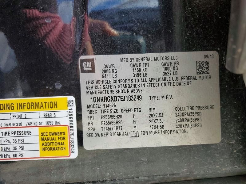 2014 Chevrolet Traverse lt