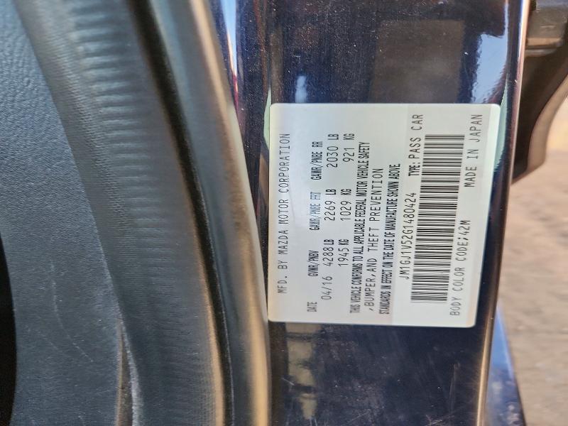 2016 Mazda 6 Touring